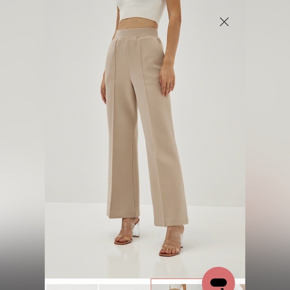 Love Bonito flare pants in ‘sand’ - Picture 2 of 6